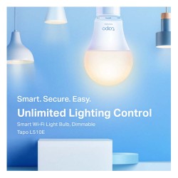 Tp-Link Smart Wi-Fi Light Bulb Tapo L510E E27 8.7W Dimable