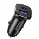 Ugreen EC305 USB-C + USB Car Charger, 30W (Black) 25845