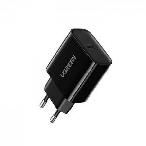 UGREEN CD137 USB-C Wall Charger, 20W, PD3.0 EU (Black) 10191 UGREEN CD137 USB-C Wall Charger, 20W, PD3.0 EU (Black) 10191