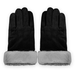 UNIVERSAL WINTER GLOVES - TOUCH SCREEN COMPATIBLE BLACK