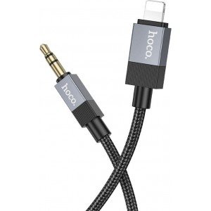 HOCO UPA32A CLEVER, ΨΗΦΙΑΚΟ ΚΑΛΩΔΙΟ ΗΧΟΥ, 3.5mm ΣΕ LIGHTNING, ΜΑΥΡΟ