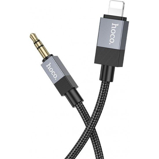 HOCO UPA32A CLEVER, ΨΗΦΙΑΚΟ ΚΑΛΩΔΙΟ ΗΧΟΥ, 3.5mm ΣΕ LIGHTNING, ΜΑΥΡΟ
