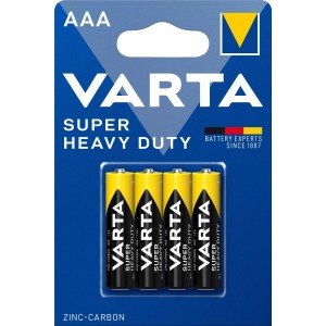 Varta Super Heavy Duty R03 ΑAΑ (4τμχ)