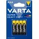 Varta Super Heavy Duty R03 ΑAΑ (4τμχ)