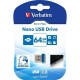 VERBATIM STORE n' STAY NANO 64GB USB 3.0 