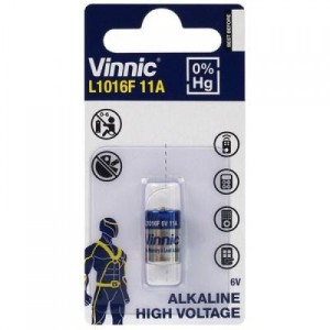Vinnic High Voltage Alkaline L1016F / 11A Vinnic High Voltage Alkaline L1016F / 11A