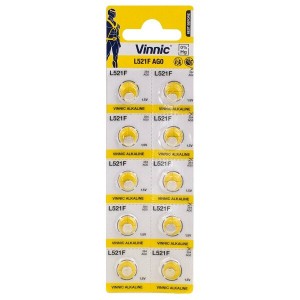 VINNIC G0/AG0/L521 MINI ALKALINE BATTERY BL10  VINNIC G0/AG0/L521 MINI ALKALINE BATTERY BL10
