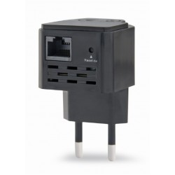 GEMBIRD WIFI REPEATER 300MBPS BLACK WNP-RP300-03 
