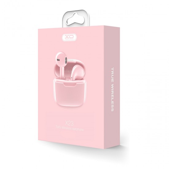 XO X23 TWS Bluetooth Headset Pink