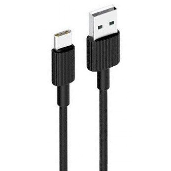 XO cable NB156 USB - USB-C 1.0 m 2.4A black