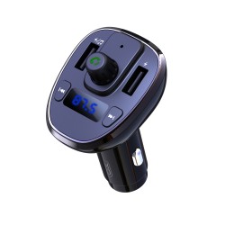 XO FM transmitter BCC05 Bluetooth MP3 car charger 18W black