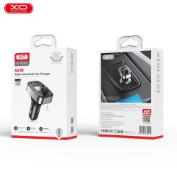 XO transmiter FM BCC06 Bluetooth MP3 car charger 50W black
