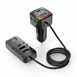 XO transmiter FM BCC13 Bluetooth MP3 car charger 6,2A black
