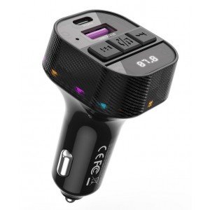 XO BCC17 Smart Bluetooth MP3 A+C Dual Port PD30W Φορτιστής Αυτοκινήτου