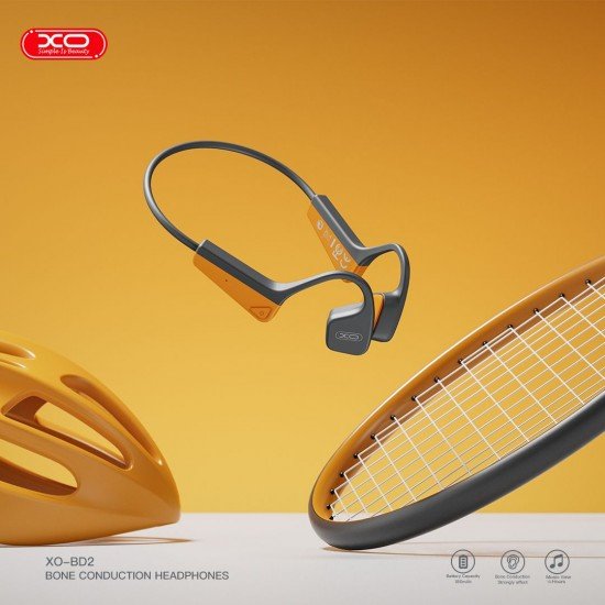 XO BD2 Ακουστικά Bluetooth Light Bone Conduction Πορτοκαλί+Γκρί