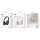 XO BE42 Scarlet Μεταλλικά Αναδιπλούμενα Ακουστικά Bluetooth (Μπεζ)