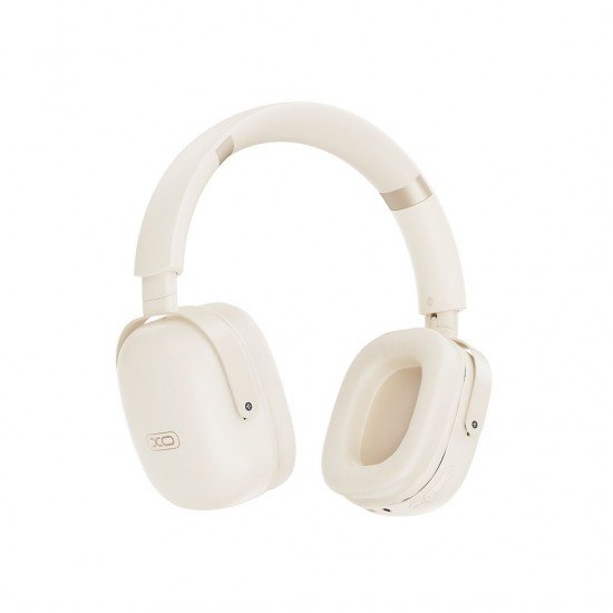 XO BE42 Scarlet Μεταλλικά Αναδιπλούμενα Ακουστικά Bluetooth (Μπεζ)