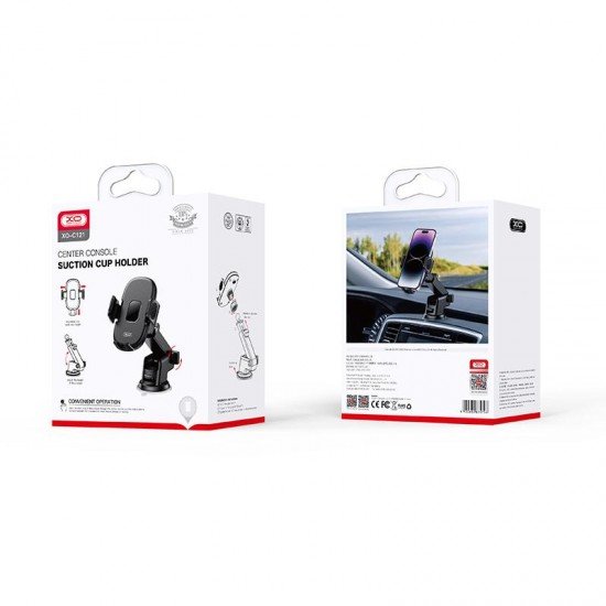 XO Holder with suction cup, Suction Cup /black/ - C121