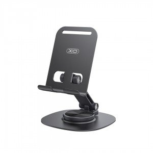 XO C151 Μεταλλική 360° Περιστρεφόμενη Επιτραπέζια Βάση Κινητού XO C151 Μεταλλική 360° Περιστρεφόμενη Επιτραπέζια Βάση Κινητού