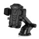 XO C76 car holder black with suction cup