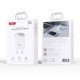 XO CE21 PD 30W wall charger 1x USB-C 1x USB white