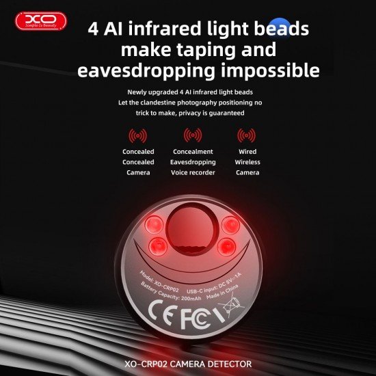 XO CRP02 Smart Ανιχνευτής Κάμερας