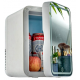 XO CZ015 Μίνι Ψυγείο διπλής χρήσης για το σπίτι και το αυτοκίνητο με καθρέφτη μακιγιάζ 8 λίτρων