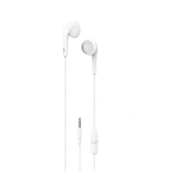 XO wired earphones EP17 jack 3,5 mm white