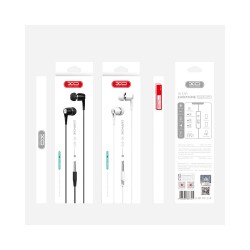 XO wired headphones EP21 3.5mm jack, in-ear, white