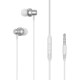 XO wired headphones EP38 3.5mm jack in-ear silver