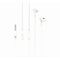 XO wired earphones EP39 jack 3,5mm white