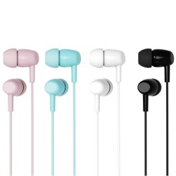 XO wired headphones EP50 jack 3.5mm in-ear, set of 20 pcs