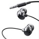 XO wired headphones EP53 jack 3.5mm in-ear black