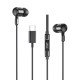 XO EP81 Ακουστικά in-ear Type-C Μαύρο