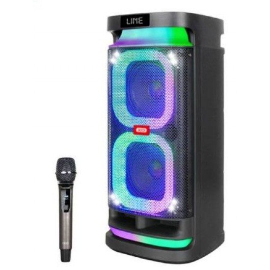 XO F58 Shine Διπλό 6-inch Woofer RGB Bluetooth Ηχείο 40W