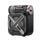 XO F72 MECHA BLACK COLOR Mini Bluetooth φορητό ηχείο, σε μαύρο χρώμα 5W