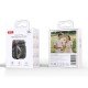 XO F72 MECHA BLACK COLOR Mini Bluetooth φορητό ηχείο, σε μαύρο χρώμα 5W