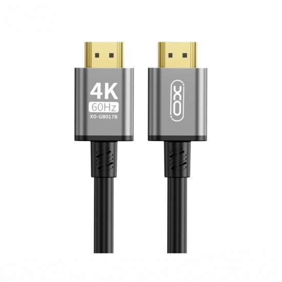 XO GB017B Cable HDMI - HDMI 4K,5m, black