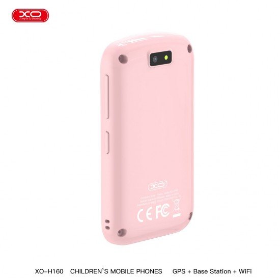 XO H160 GPS Παιδικό Smart Κινητό 4G 2.8 Ροζ