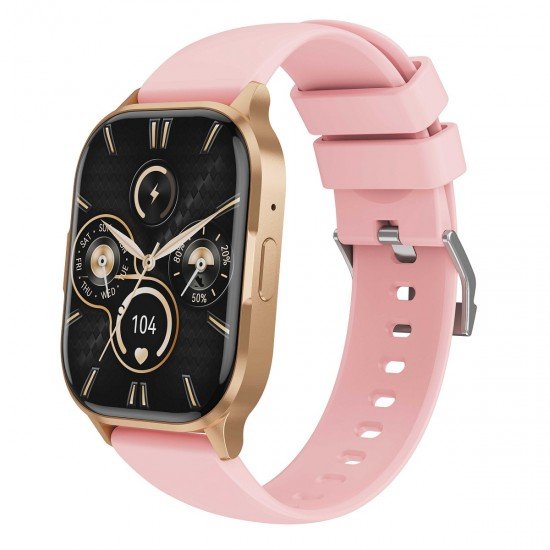 XO J10 Amoled Smart Sports Calling Watch (Ροζ Χρυσό)