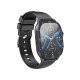 XO J12 AMOLED Smart Αθλητικό Smartwatch Ανθρακί