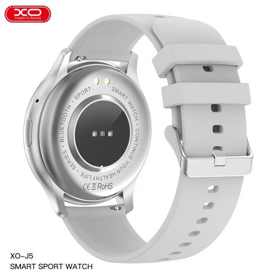 XO smartwatch J5 Amoled silver