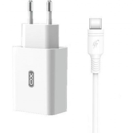 XO L36 ΦΟΡΤΙΣΤΗΣ QC3.0, 1 ΘΥΡΑ, ΚΑΛΩΔΙΟ TYPE-C