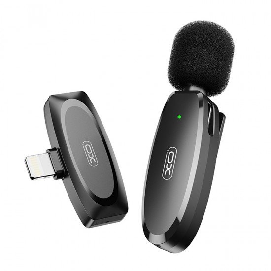 XO MKF08B Ασύρματο μικρόφωνο Collarclip Lightning