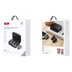 XO MKF09A TypeC 1 έως 2 ασύρματο μικρόφωνο κλιπ γιακά