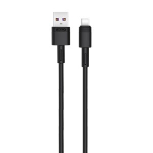 XO cable NB-Q166 USB - USB-C 1.0 m 5A black XO cable NB-Q166 USB - USB-C 1.0 m 5A black