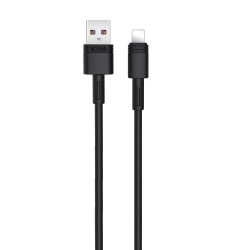 XO cable NB-Q166 USB - Lightning 1.0 m 5A black