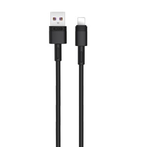 XO cable NB-Q166 USB - Lightning 1.0 m 5A black XO cable NB-Q166 USB - Lightning 1.0 m 5A black