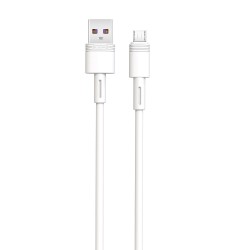 XO cable NB-Q166 USB - microUSB 1.0 m 5A white