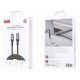 XO NB-Q264B Cable Type-C - Type-C, 2 m, 240W, Metal Braided, black